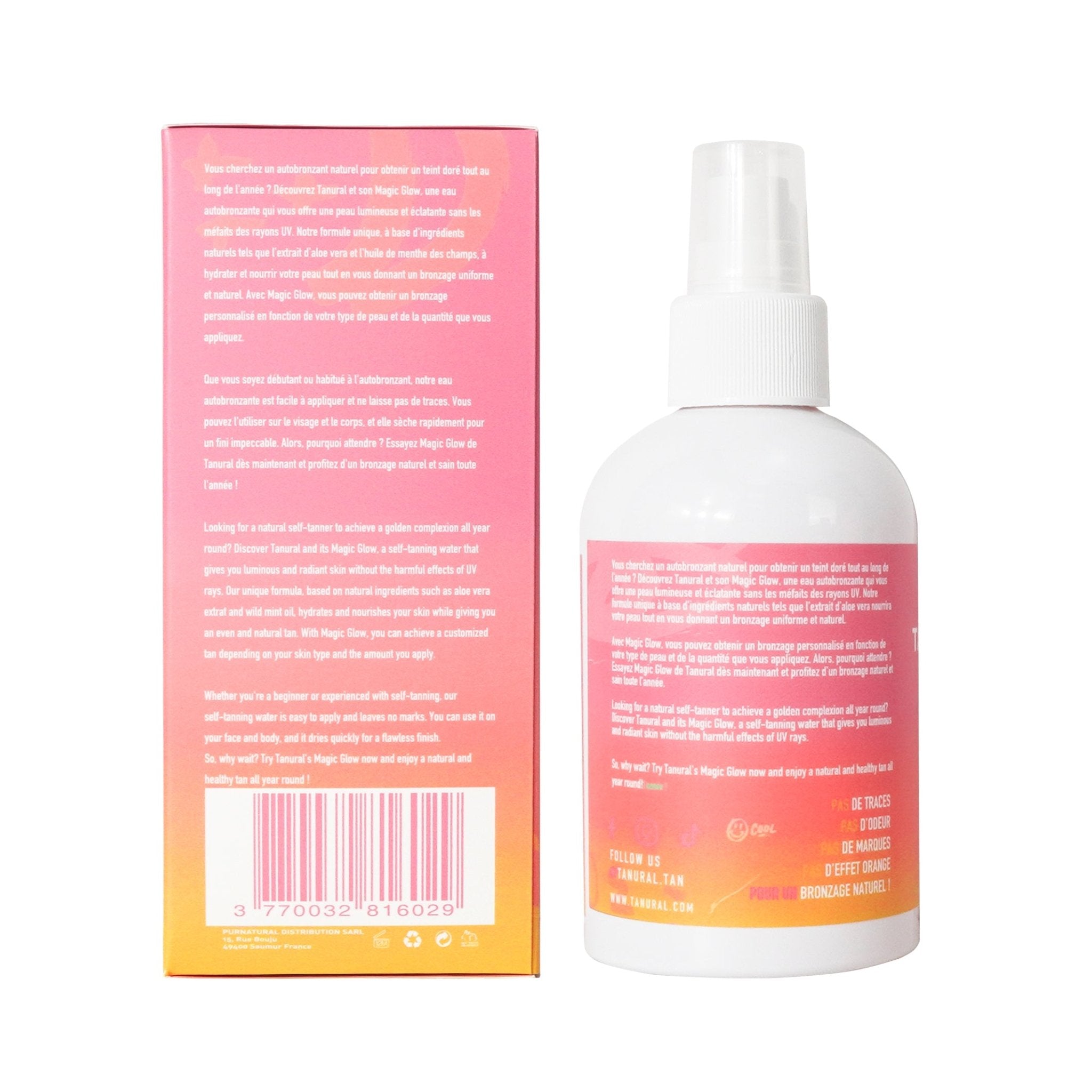 Autobronzant naturel | MAGIC GLOW - TANURAL