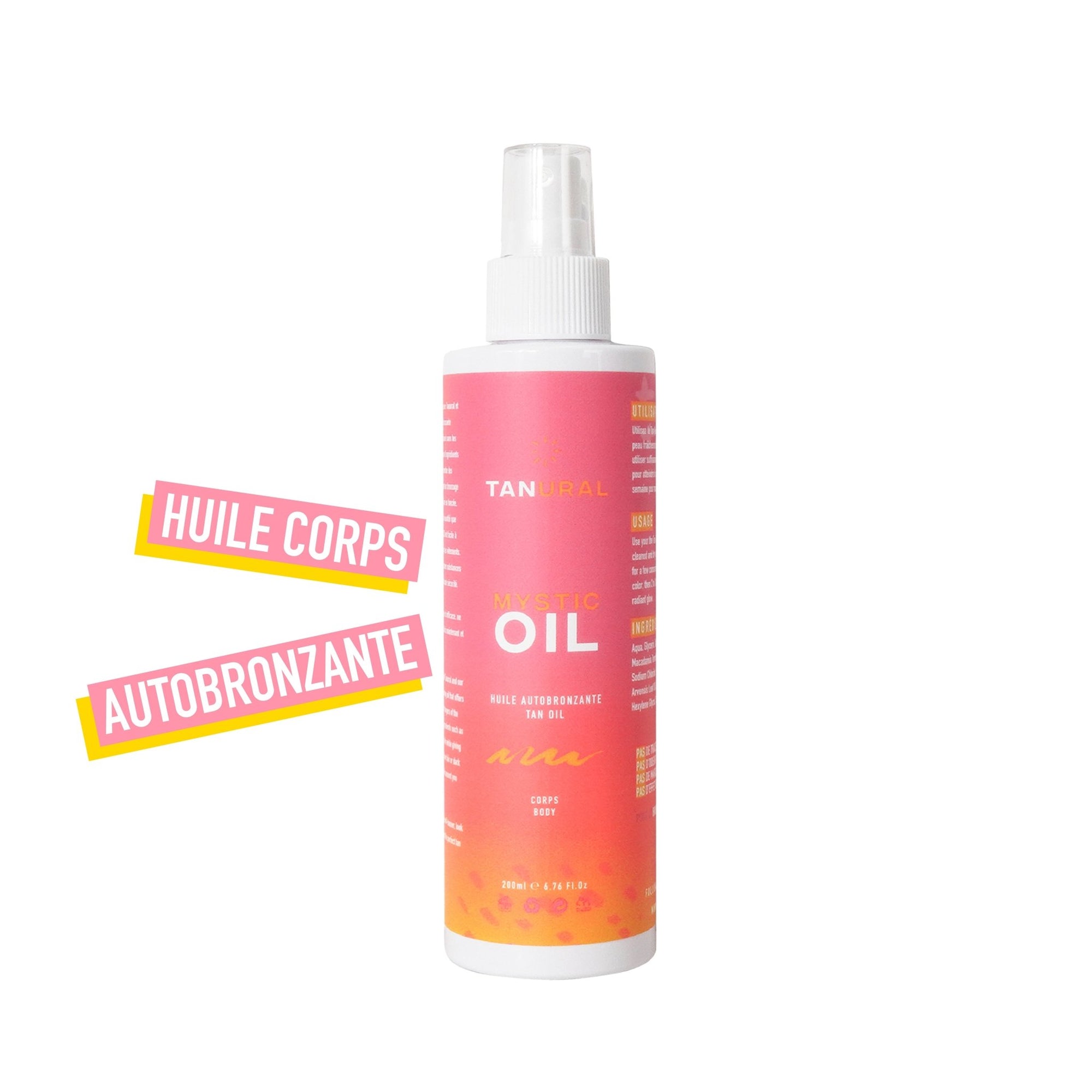 Autobronzant naturel | MYSTIC OIL - TANURAL