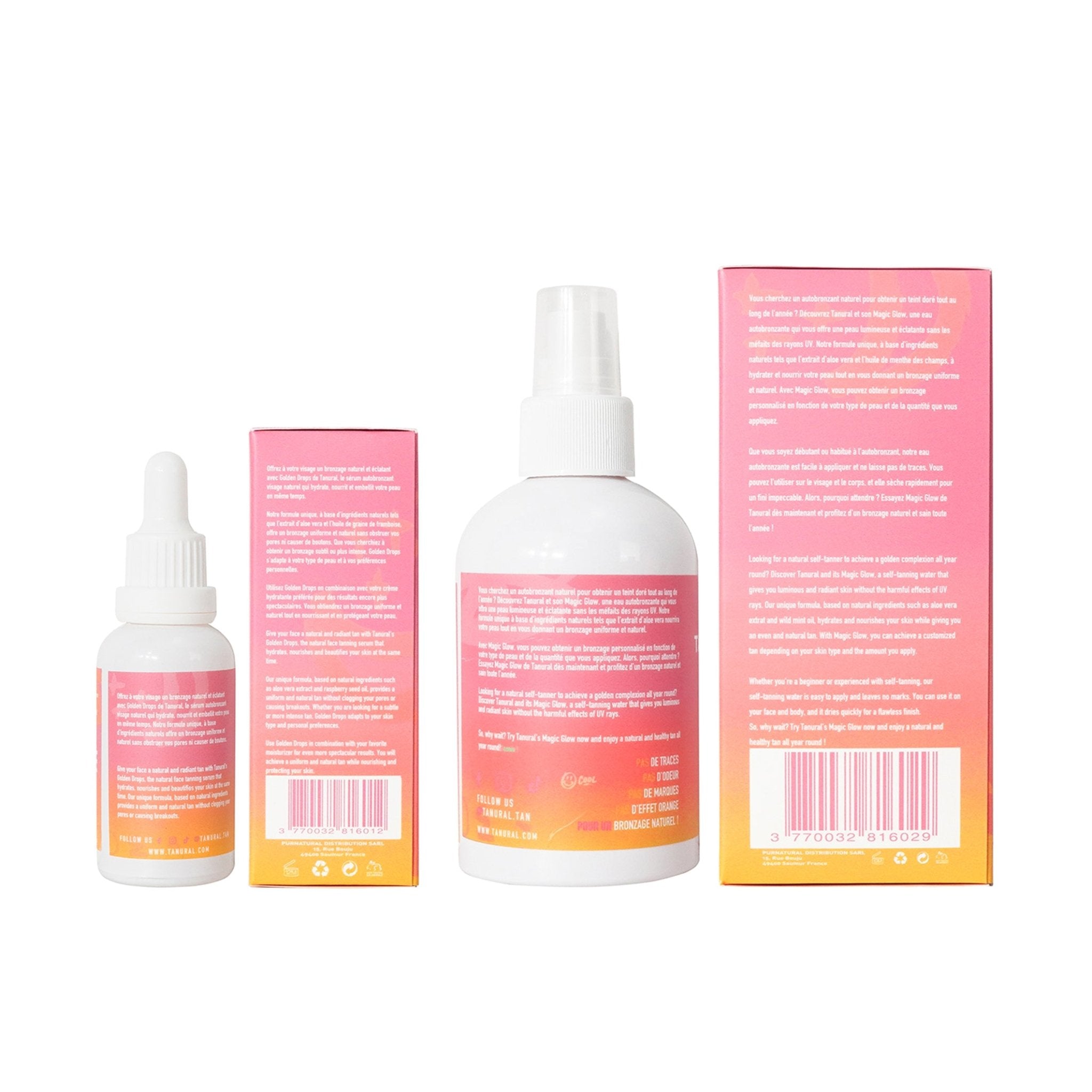 Autobronzant naturel | PACK MAGIC DROPS - TANURAL