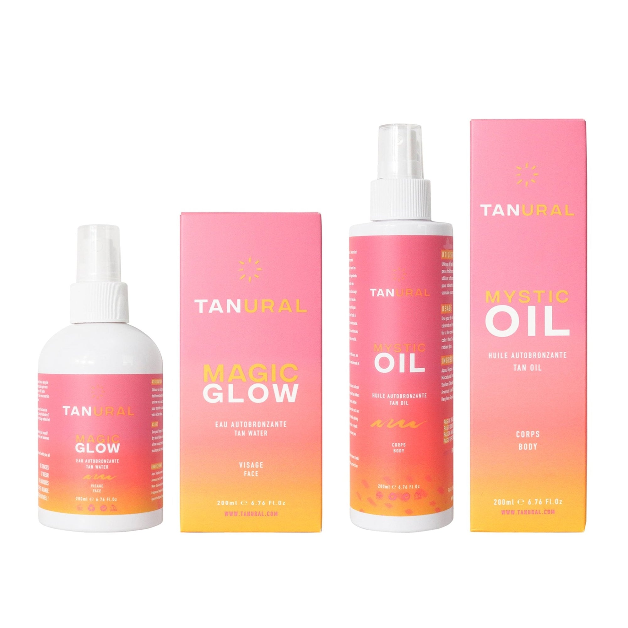 Autobronzant naturel | PACK MYSTIC GLOW - TANURAL